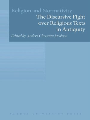 cover image of The Discursive Fight over Religious Texts in Antiquity
